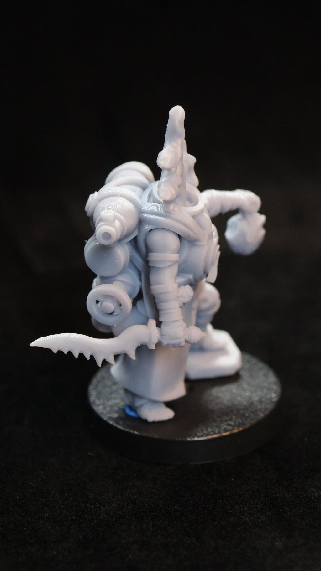 Abyssal Reavers - Grimdark Trench Proxy Miniatures - Dirge Chanter - 32mm Resin Minis - (Diceverse)