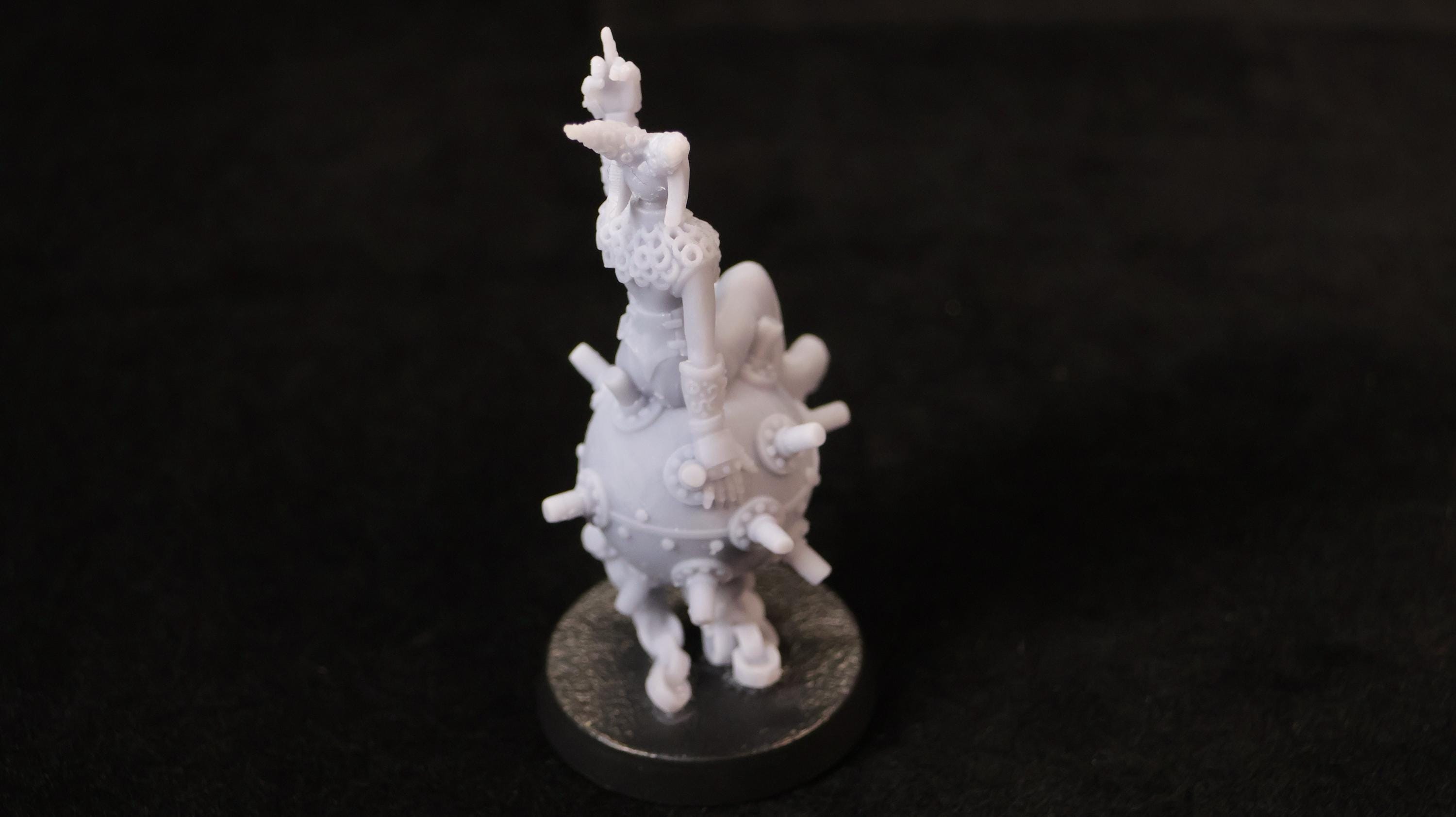 Abyssal Reavers - Grimdark Trench Proxy Miniatures - Bomb Hag - 32mm Resin Minis - (Diceverse)