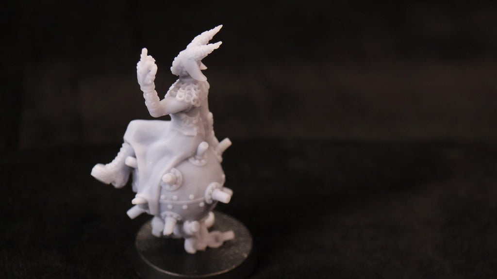 Abyssal Reavers - Grimdark Trench Proxy Miniatures - Bomb Hag - 32mm Resin Minis - (Diceverse)
