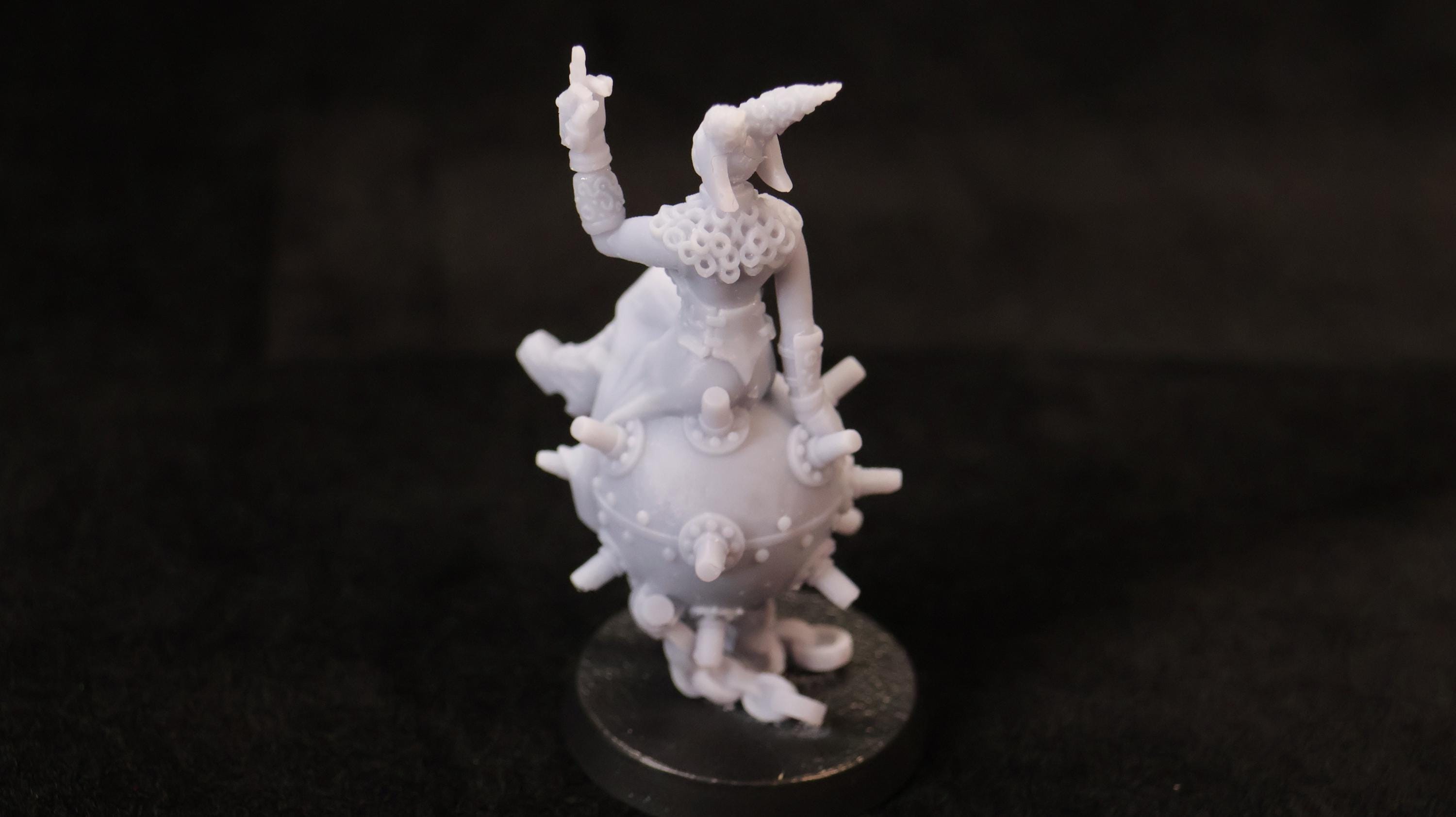 Abyssal Reavers - Grimdark Trench Proxy Miniatures - Bomb Hag - 32mm Resin Minis - (Diceverse)