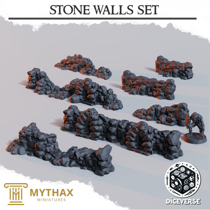 Stone Walls Set