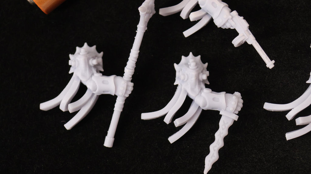 Abyssal Reavers - Grimdark Trench Proxy Miniatures - Chaplain - 32mm Resin Minis - (Diceverse)