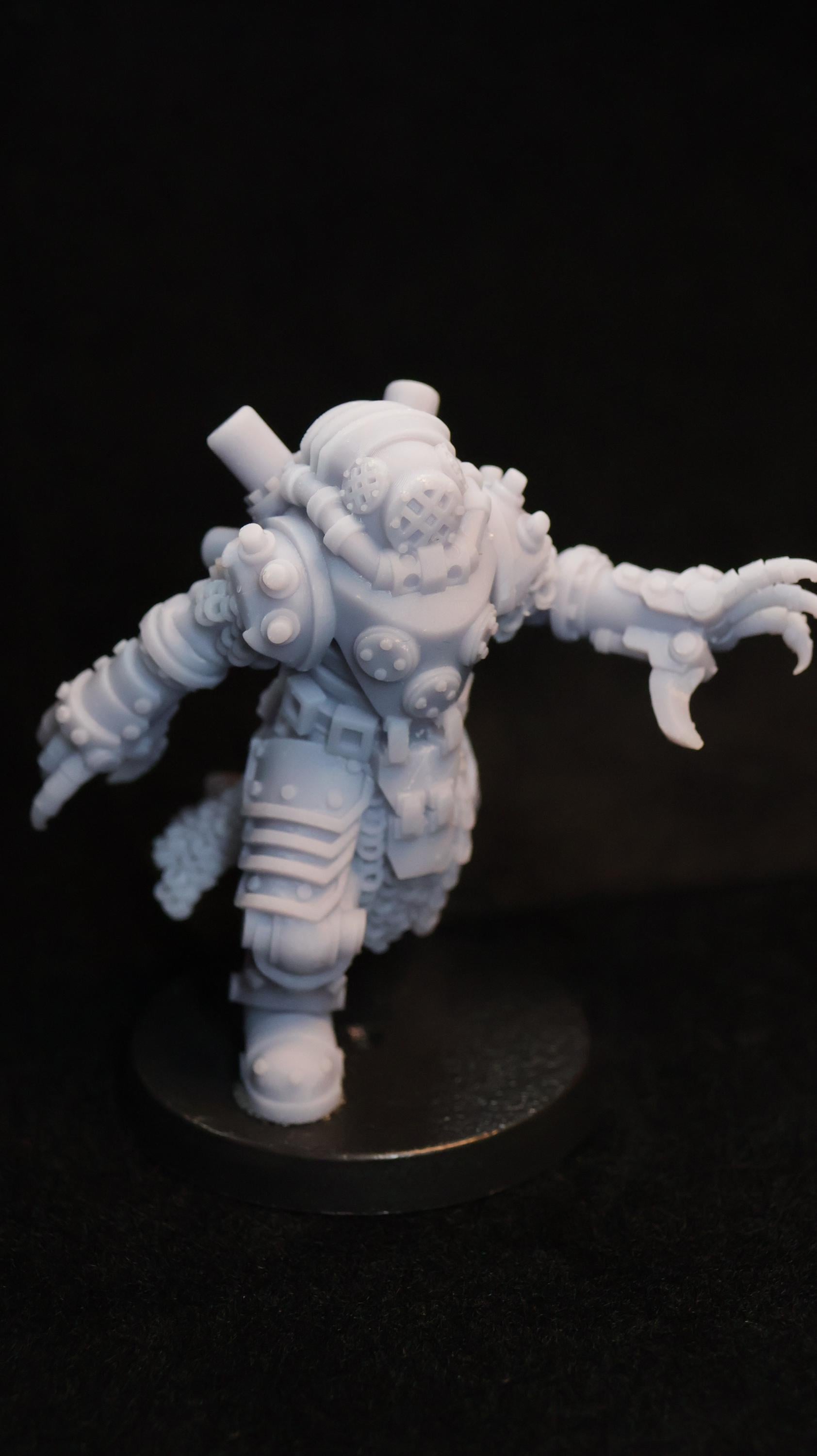 Abyssal Reavers - Grimdark Trench Proxy Miniatures - Depth Stalker - 32mm Resin Minis - (Diceverse)