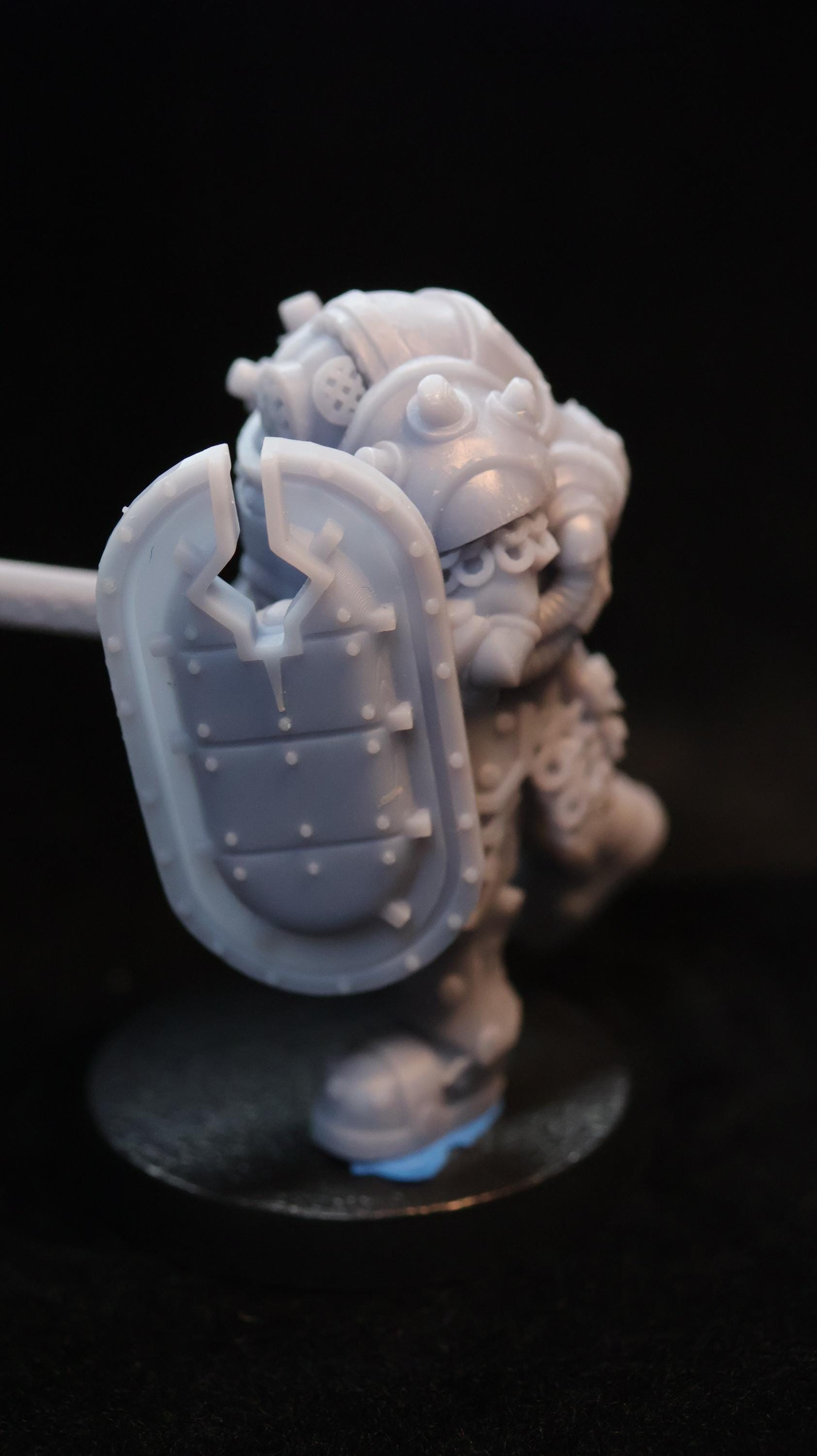 Abyssal Reavers - Grimdark Trench Proxy Miniatures - 2x Ironclad Reavers - 32mm Resin Minis - (Diceverse)