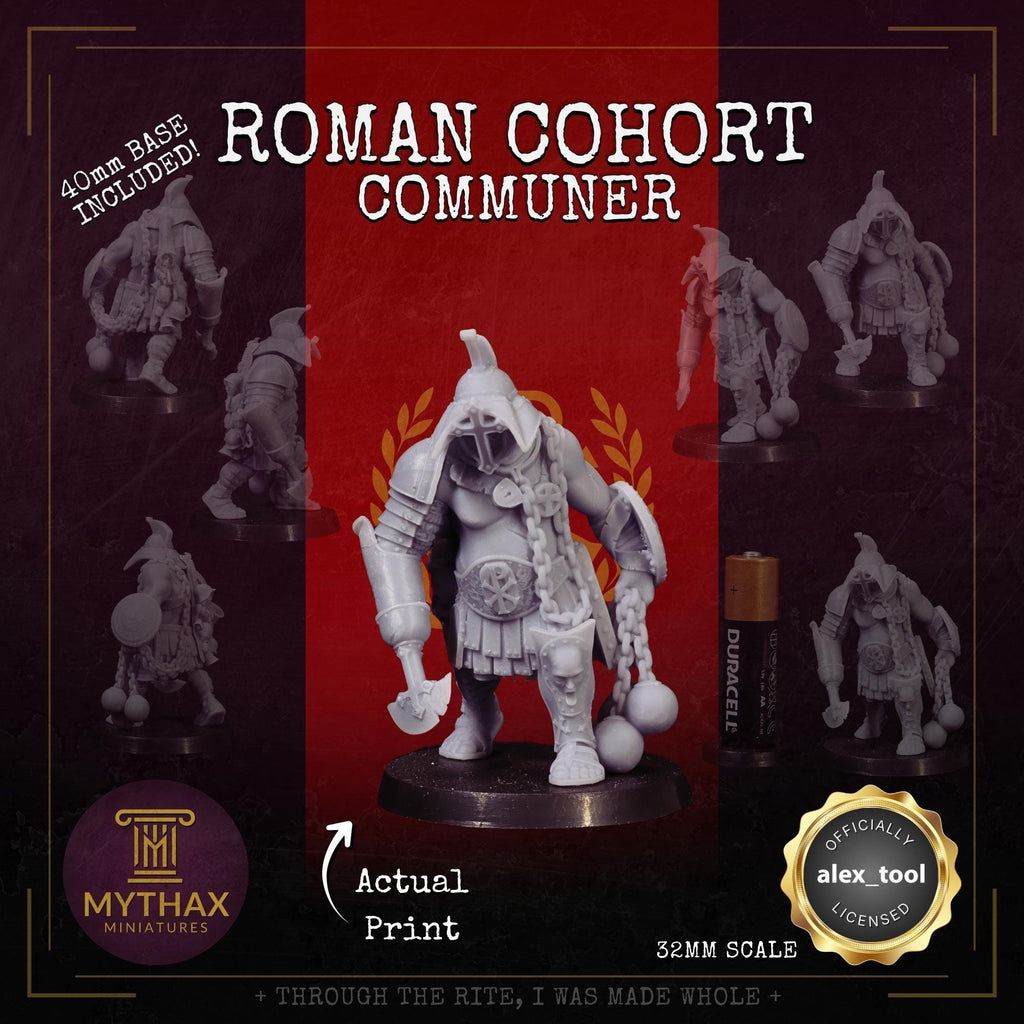 Roman Cohort - Grimdark Trench Proxy Warband - 32mm Resin Miniatures - (alex__tool) - Bases included