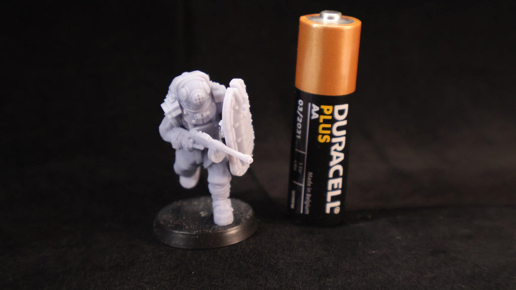 Abyssal Reavers - Grimdark Trench Proxy Miniatures - Reavers - 32mm Resin Minis - (Diceverse)