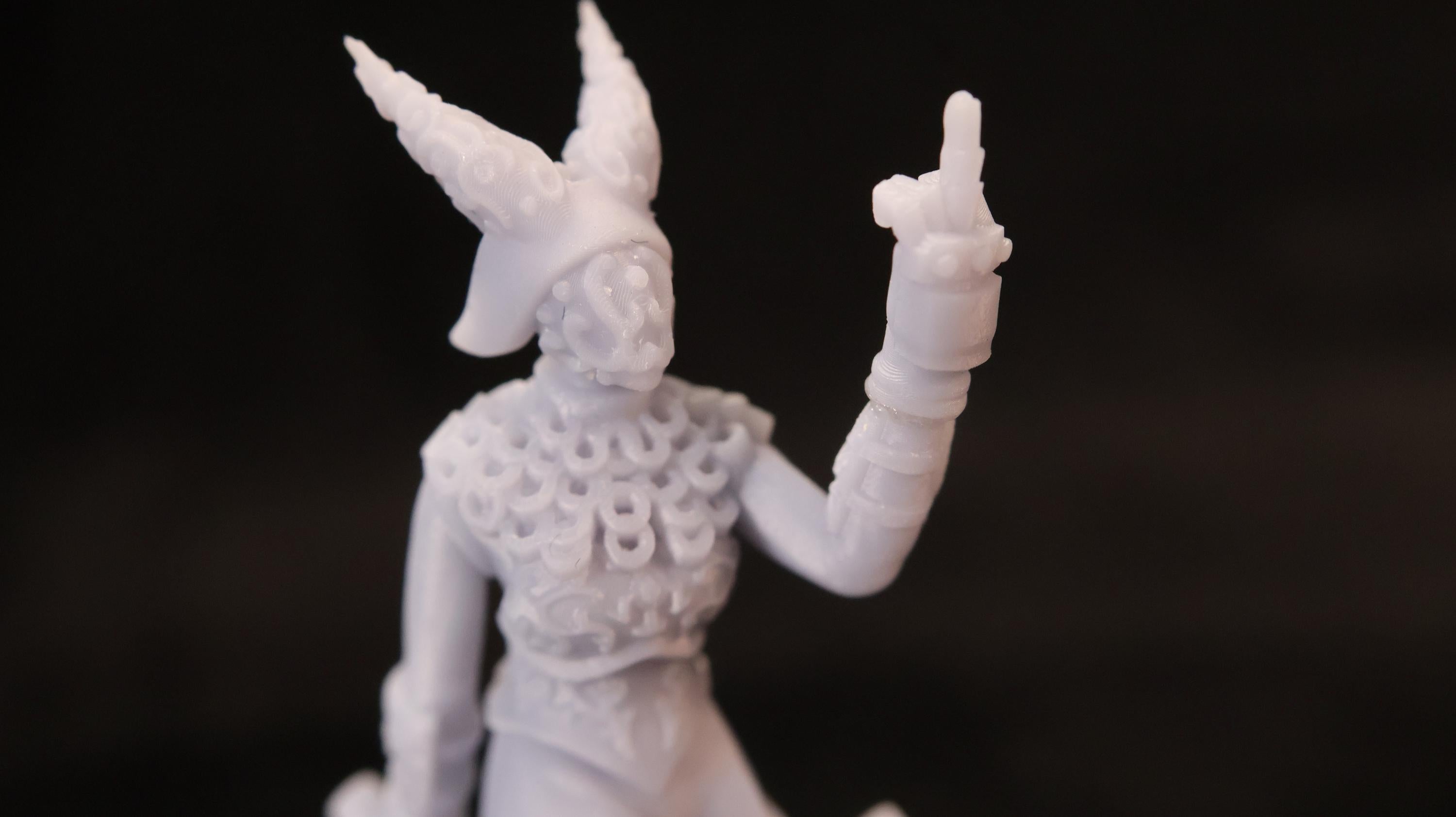 Abyssal Reavers - Grimdark Trench Proxy Miniatures - Bomb Hag - 32mm Resin Minis - (Diceverse)