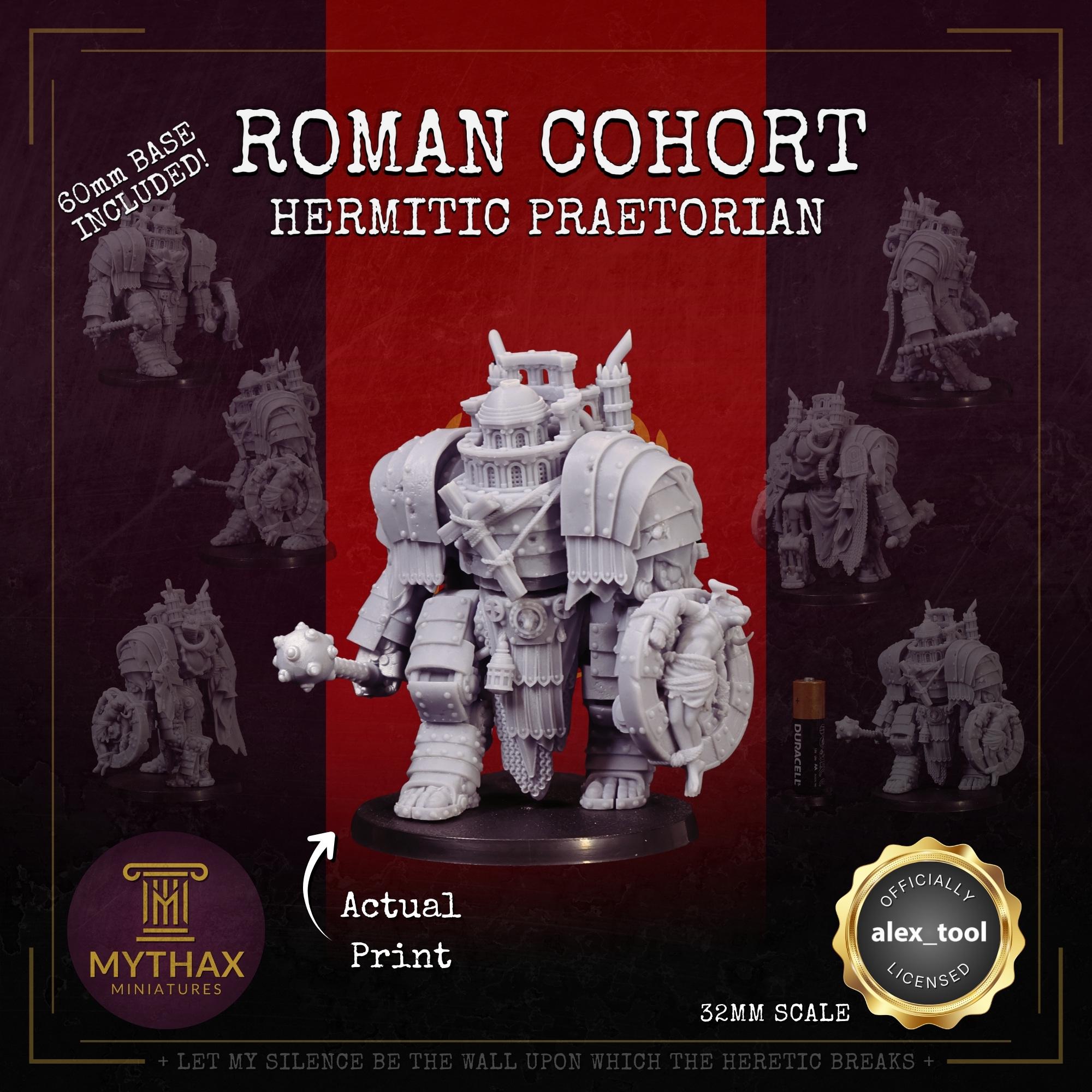 Roman Cohort - Grimdark Trench Proxy Warband - 32mm Resin Miniatures - (alex__tool) - Bases included