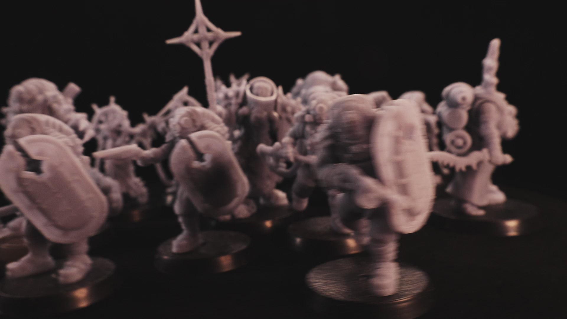 Abyssal Reavers - Grimdark Trench Proxy Warband - 32mm Resin Miniatures - (Diceverse, Funduk25) - Bases included