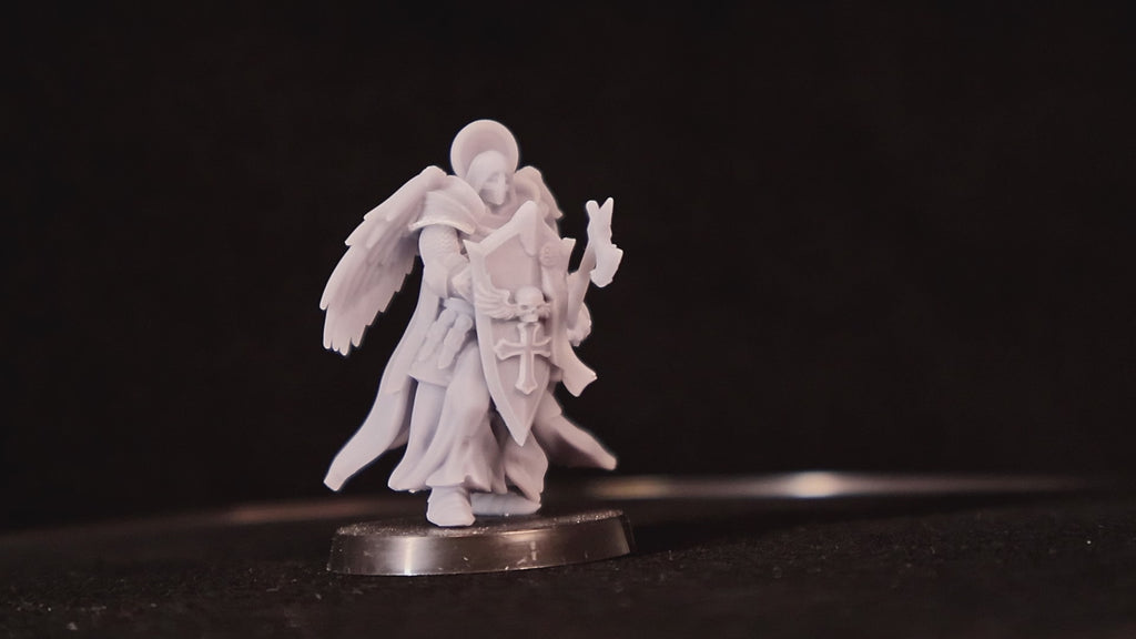 Prussia - Grimdark Trench Proxy Miniatures - Cleric - 32mm Resin Minis (Funduk25)