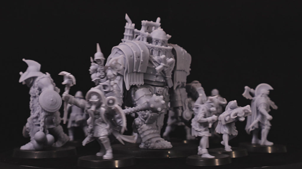 Roman Cohort - Grimdark Trench Proxy Warband - 32mm Resin Miniatures - (alex__tool) - Bases included